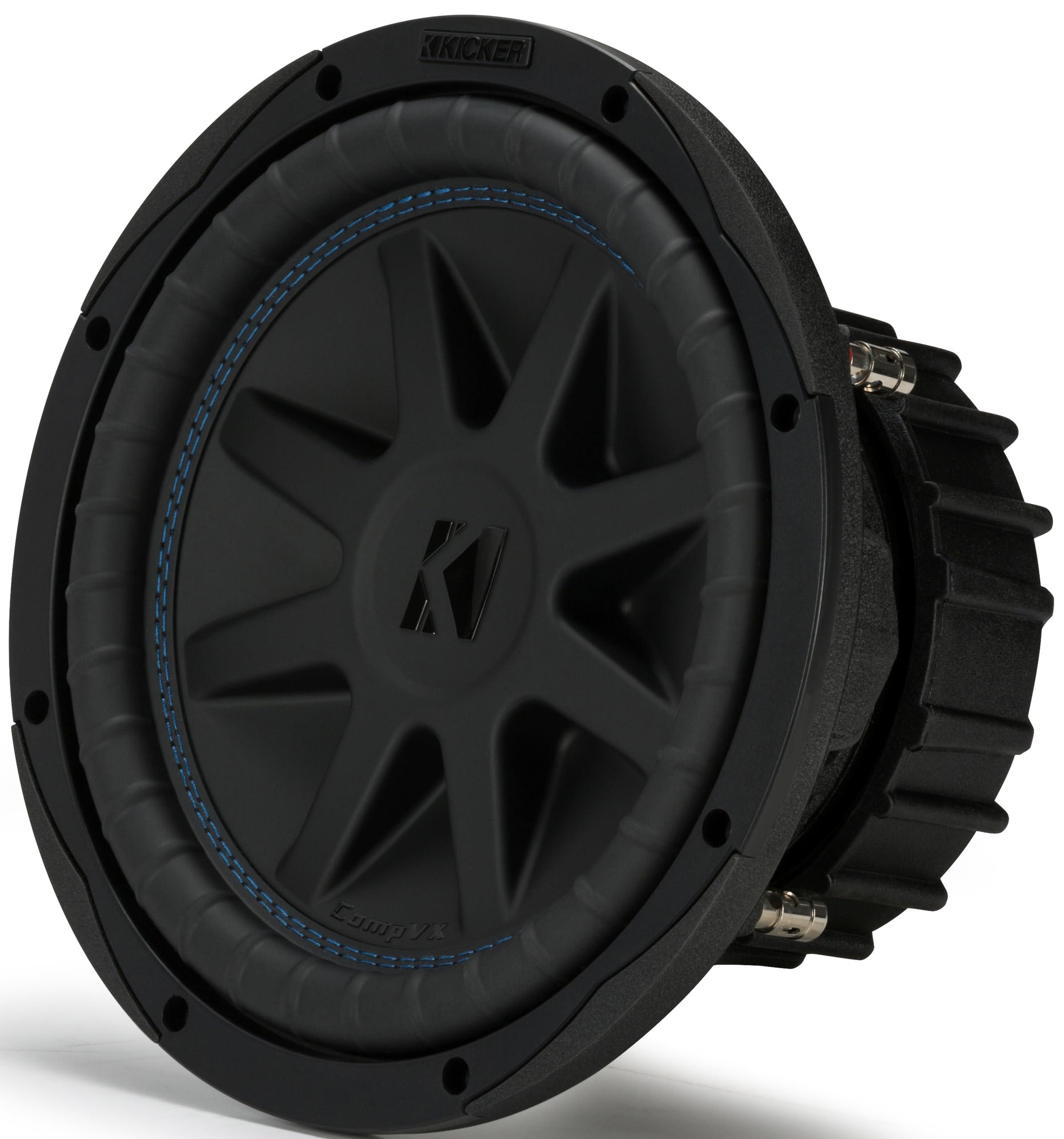 KICKER Kicker 50CVX104 10\" CompVX 4-Ohm Subwoofer