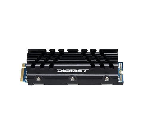 Digifast Digifast M.2 2280 SSD Premium Heatsink - Black