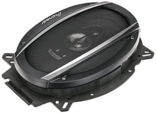 PIONEER Pioneer TS-A6970F, 4-Way Car Audio Speakers, Full Range, Clear Sound Quality, Easy Installation and Enhanced Bass Response, 6 x 9 speakers,Black