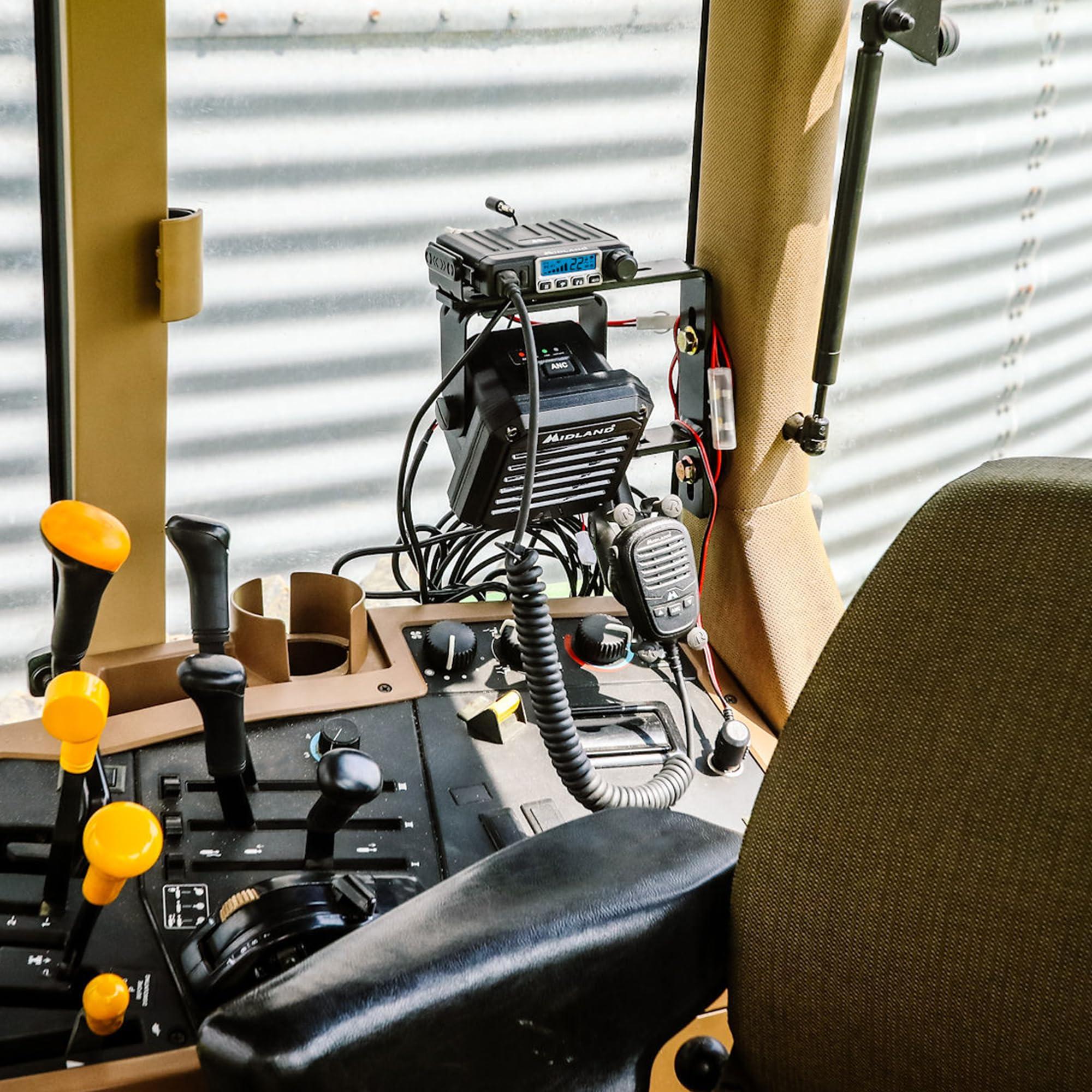 Midland Midland SPK200 - Amplified External Speaker with AI Noise Cancellation, 20 Watts of Power, 8 OHMS Dynamic Sound, IP67 Waterproof (Ultimate)