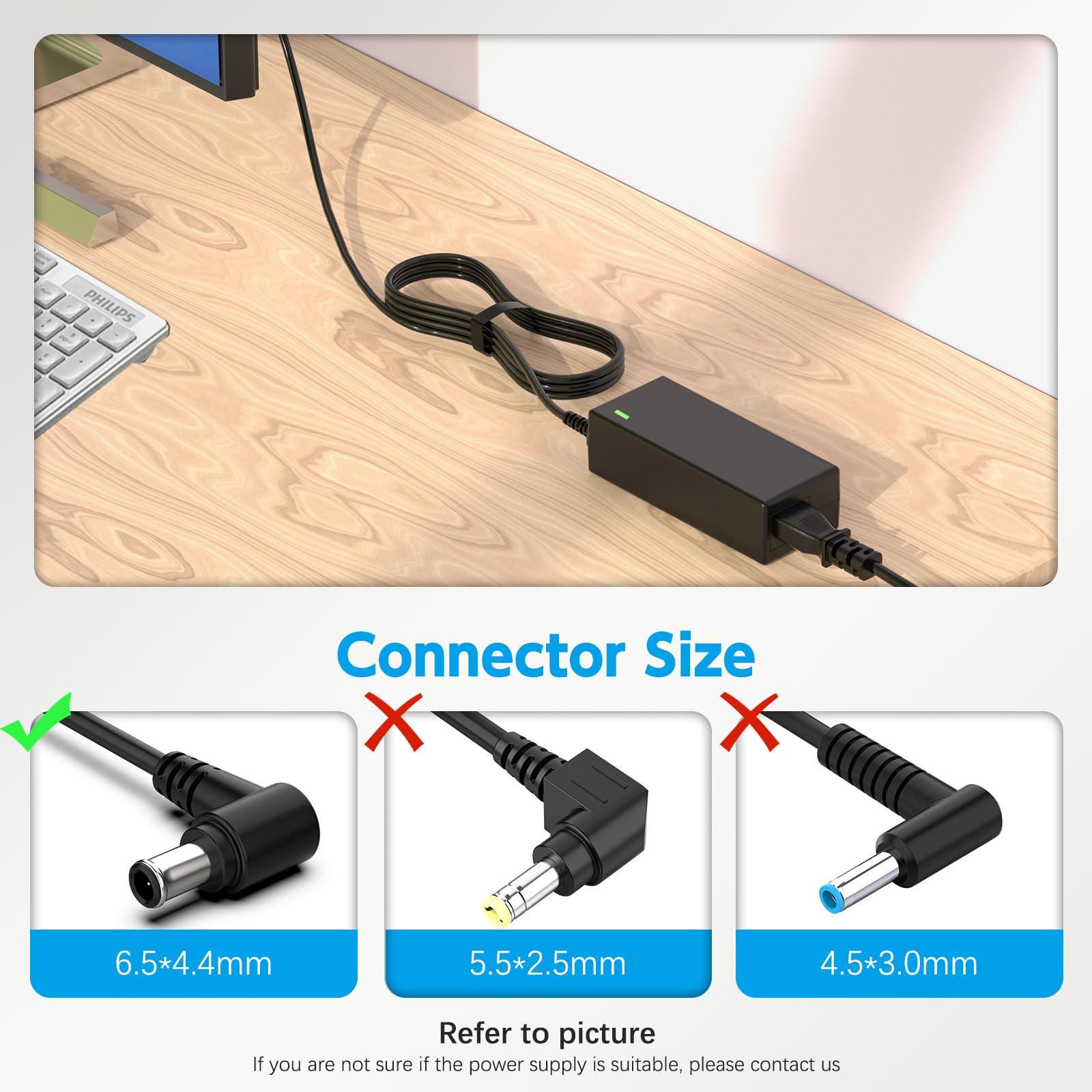 LJO-EEIH 14V Power Cord Monitor for Samsung Charger, Ac Dc Adapter Power Samsung LCD Monitor LTM1555B LTM1555X; Samsung SyncMaster 15\" 17\" 18\" 19\" 20\" 22\" 23\" 24\" 27\" TV LCD