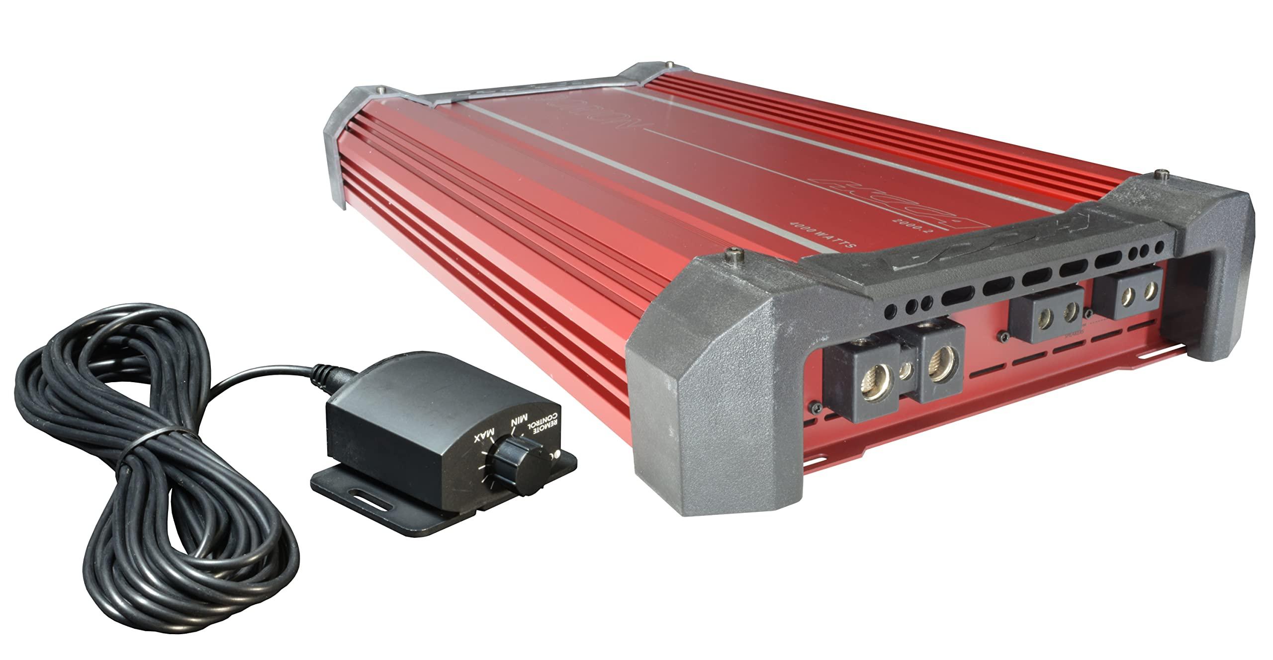 ORION Orion HCCA Series HCCA2000.2 High Performance 2000W RMS 2-Channel Class A/B Amplifier - 1 Ohm Stable, Low/High Pass Crossover, Bass Boost Control, Mosfet Power Supply, Bass Knob, Made in Korea