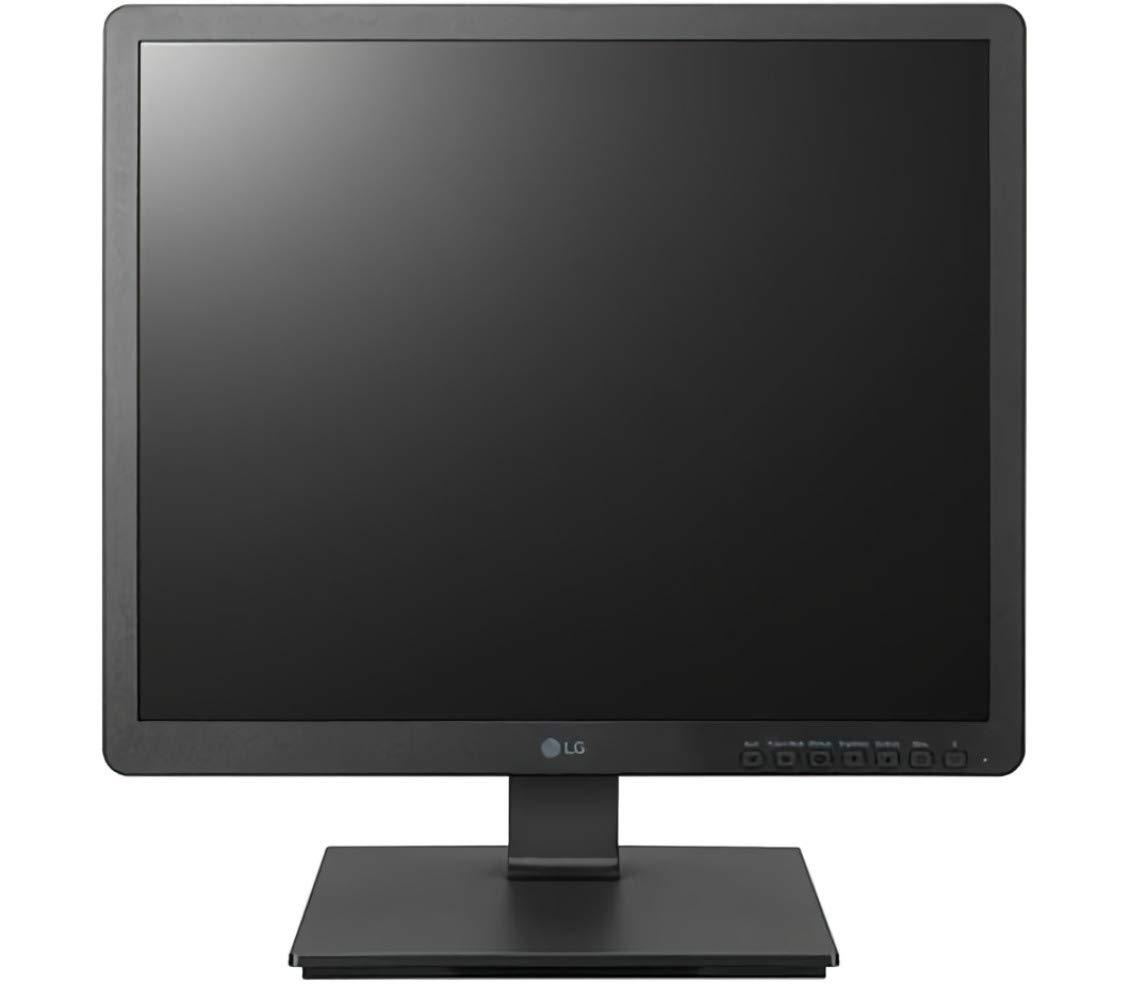 LG LG 19HK312C-B 19\" Clinical Review Monitor, 1.3MP HD Resolution Images, Plastic Housing, DICOM Part 14 Compatible, Flicker Safe, Two-Way Pivot, 1280 x 1024 Resolution, 5:4 Aspect Ratio
