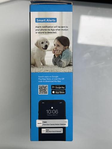 GNCC GNCC Indoor Security Camera, 2 Packs 1080PCameras for Home Security Wi-Fi Cameras, Motion/Sound Detection, Night Vision, 2-Way Audio, Real-Time Alert, Cloud & SD Card Storage, 2.4G WiFi Only