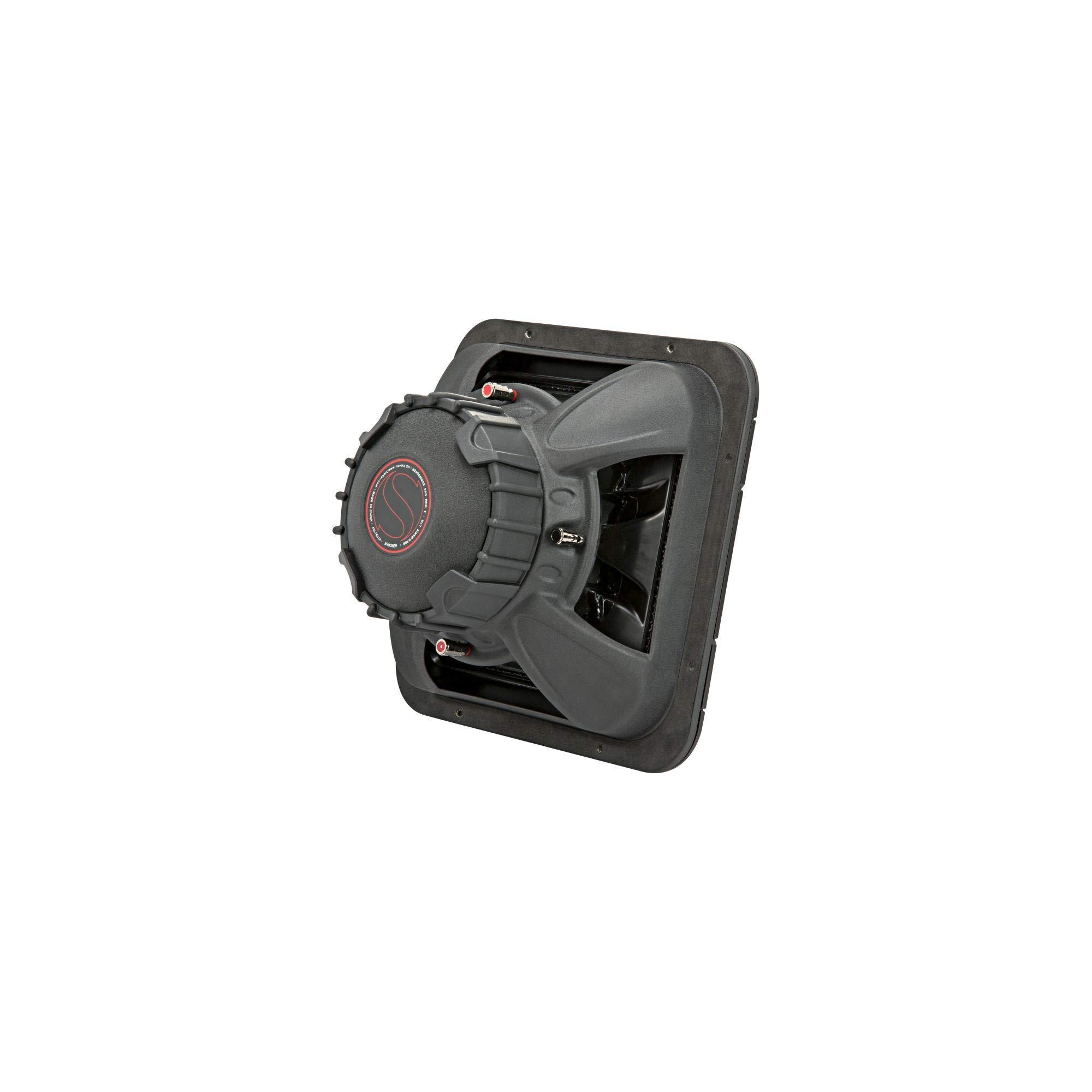 KICKER Kicker 45L7R124 L7R 12-Inch (30cm) Subwoofer, Dual Voice Coil, 4-Ohm w/White LED Grill & Remote Bundle