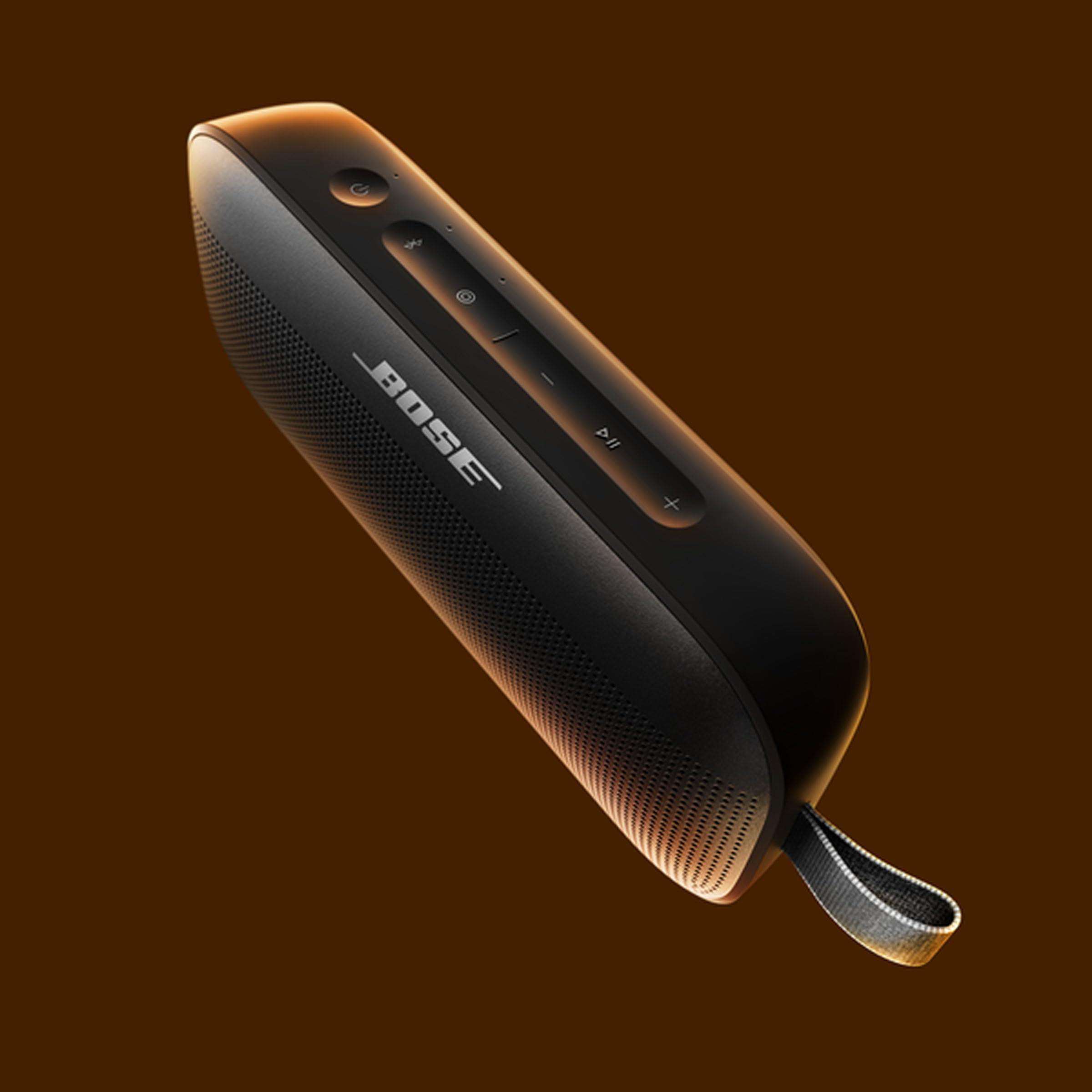 Bose Bose SoundLink Flex Portable Bluetooth Speaker (2nd Gen), Portable Outdoor Speaker with Hi-Fi Audio, Up to 12 Hours Battery Life, Waterproof and Dustproof, Black