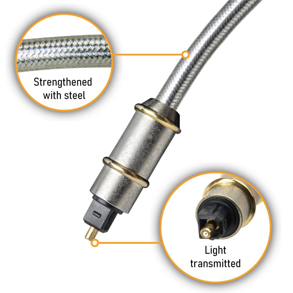 Skywalker Skywalker HQ Premium Optic Cable, 3-Feet