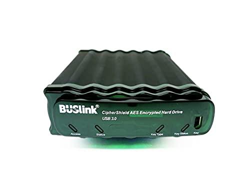 BUSlink BUSlink CSE-6T-U3XP 6TB HDD CipherShield XP Compliant 256-bit AES USB 3.1 Gen 1 5Gbps FIPS 140-2 Level 2 HIPAA Hardware Encrypted External Desktop Drive for All OS