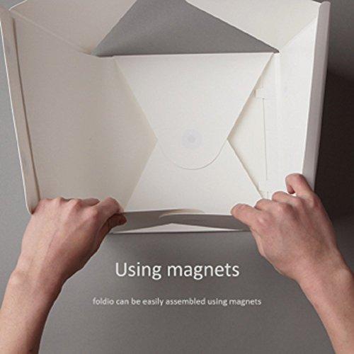 foldio foldable studio Foldio1 (10" All-in-one Portable Foldable Photo Shooting Studio Light Box with LED Lighting Kit) by ORANGEMONKIE