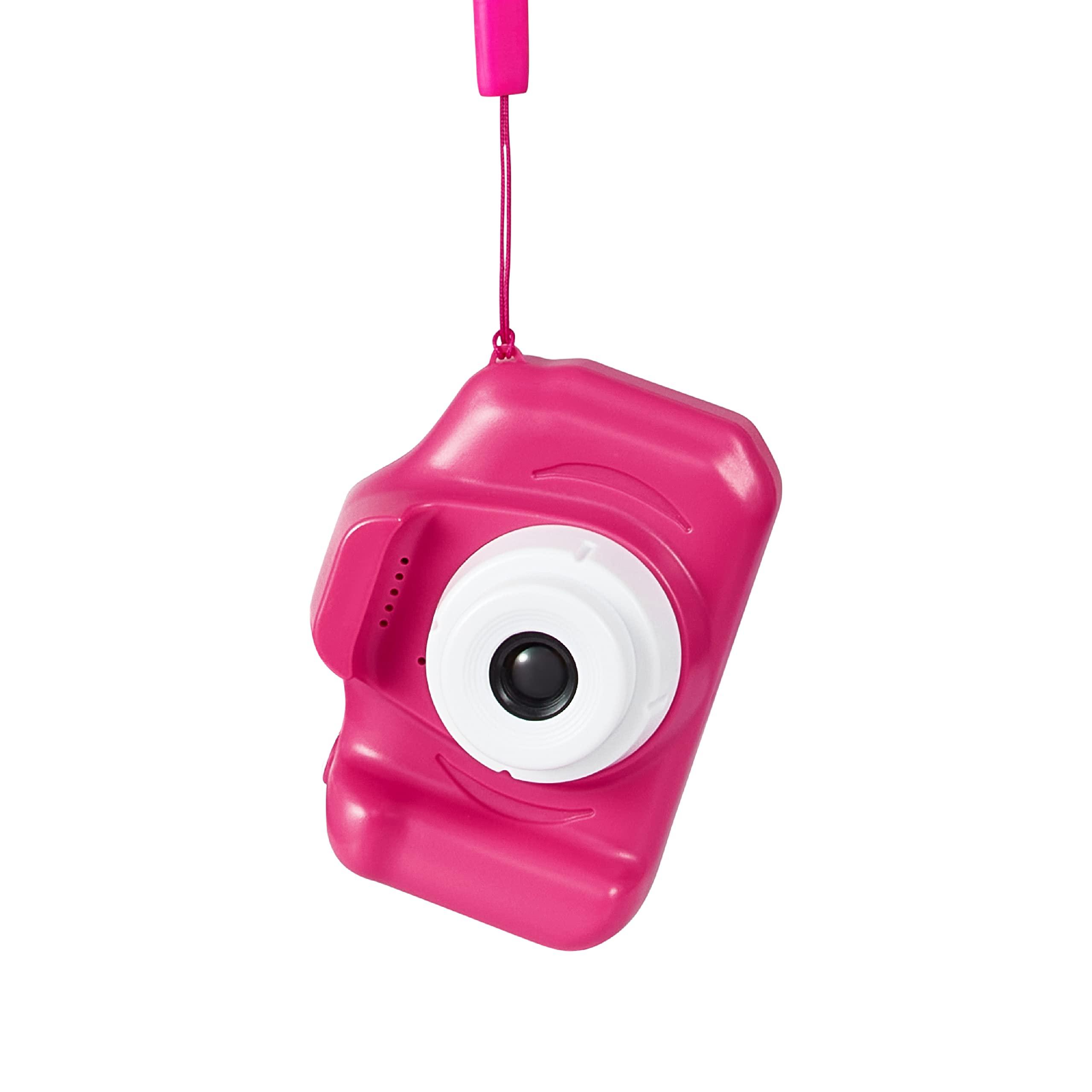 Vivitar Vivitar Kidzcam Camera - Christmas, Birthday Gifts for Boys and Girls, 12 MP HD Camera and Digital Video Recording, Kids Digital Camera Toys for Kids 5 and Up Pink