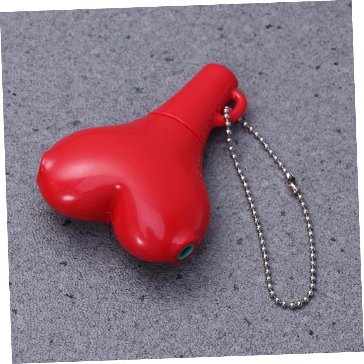 ETHZZLE ETHZZLE Heart Headphone Splitter 2-Way for Music Sharing Heart Shaped Earphone Adapter 3.5mm Jack Red