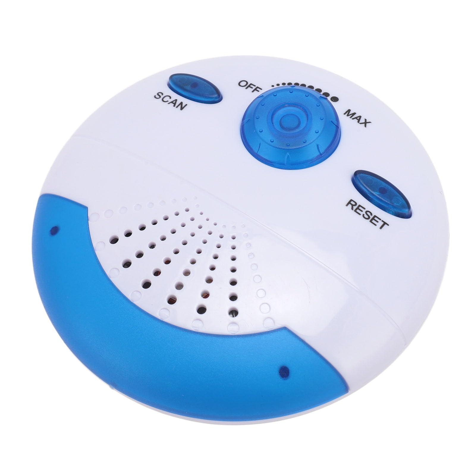 Dpofirs Shower Radio, Mini Portable FM Shower Radio, Built in Speaker for Bathroom Kitchen, Kayaking, Boating, Hiking, Shower Speaker FM Radio with HD Sound