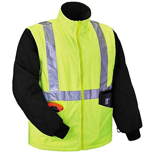 Ergodyne Ergodyne GloWear 8385 ANSI High Visibility 4-in-1 Reflective Safety Jacket, Lime, 2XL