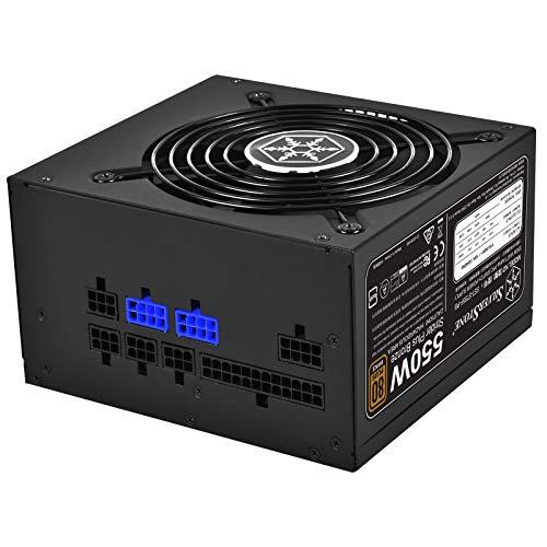 SilverStone Technology SilverStone Technology 550 Watt ATX Power Supply 80 Plus Bronze with 100% Modular Cable Design ST55F-PB