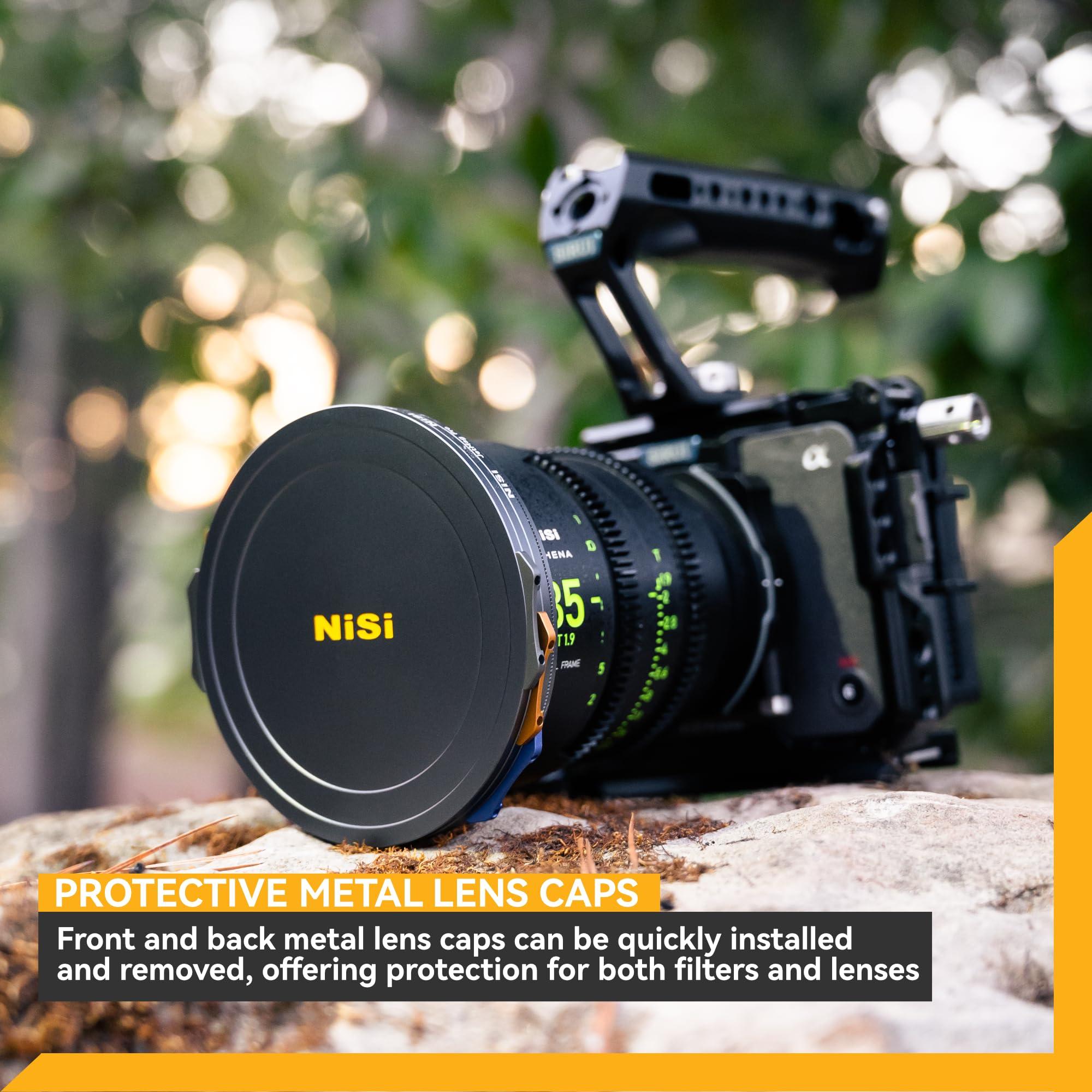 NiSi NiSi JetMag Pro 82MAG Filmmaker Kit - Magnetic Lens Filter Kit with FS Neutral Density (ND4/ND8/ND16), Black Mist 1/8, Adapters (67mm/72mm/77mm/82mm), Protective Caps and Caddy Case