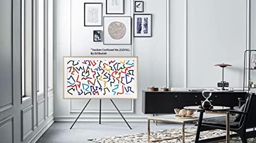 SAMSUNG SAMSUNG 32 The Frame TV Customizable Bezel, Magnetic, Quick and Easy Installation, 2023, VG-SCFC32TKBZA, Modern Teak