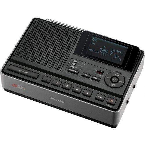 Sangean Sangean CL-100 NOAA, S.A.M.E and Public Alert Certified Weather Alert Table-Top Radio with AM / FM-RBDS, and EEPROM Back Up for Preset Stations