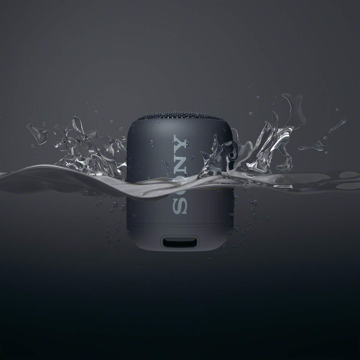 Sony Sony Compact and Portable Waterproof Wireless Speaker with Extra Bass - Black