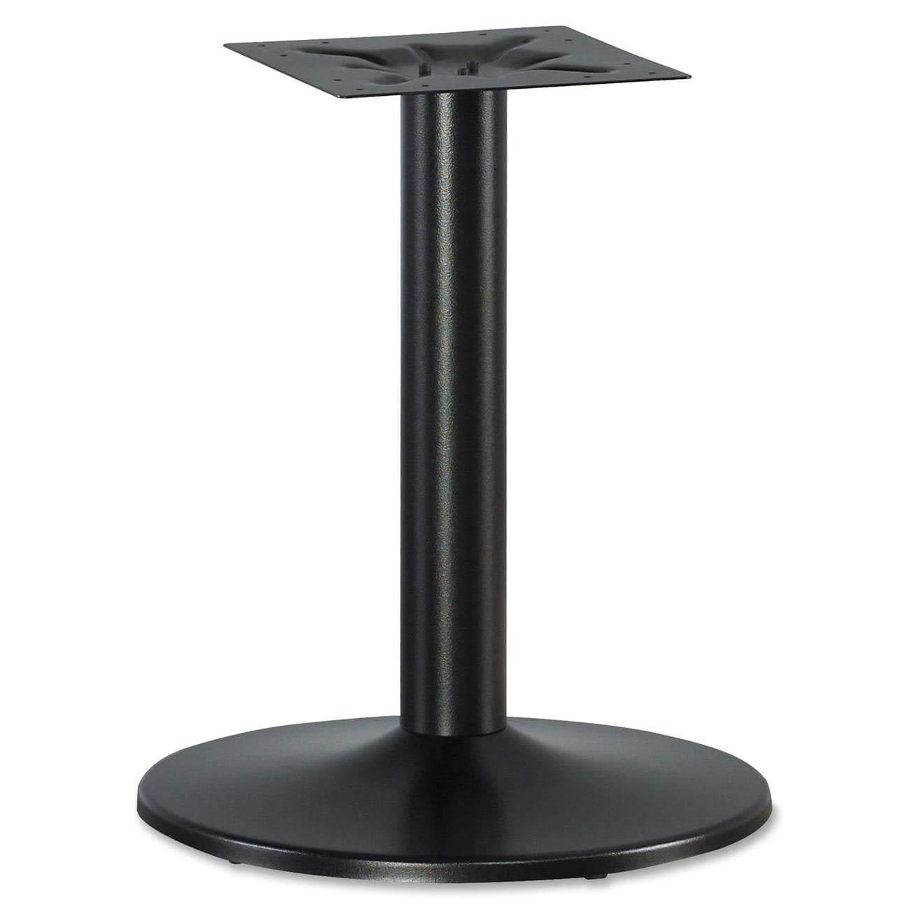 Lorell Lorell Steel Base for 42-Inch/48-Inch Tops, 24 by 24 by 29-Inch, Black