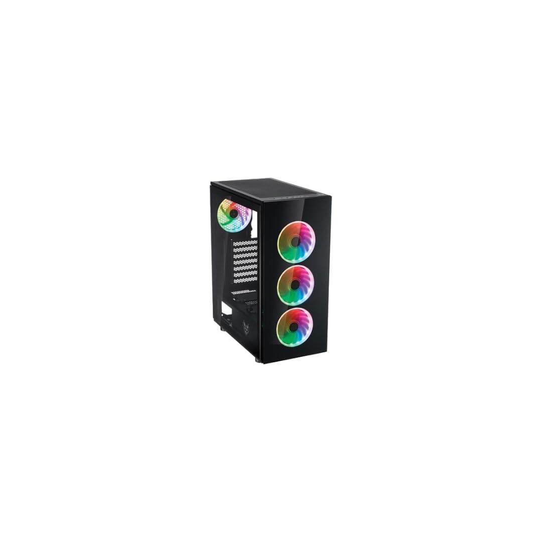 DirectNine Basics Custom 8-Core Gaming PC Desktop AMD Ryzen 7 5700X3D (3.0GHz), RX 6400 4GB, 32GB DDR4 RAM, 250GB Gen4 NVMe SSD, 500GB HDD, 500W PSU, Windows 11