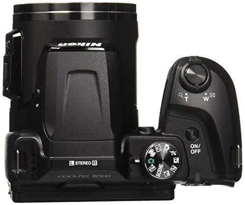 Nikon Nikon COOLPIX B500 16MP 40x Optical Zoom Digital Camera with WiFi - Black (Renewed)