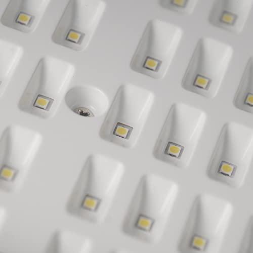 Gebosun Gebosun 35W AC Powered Street Light & Flood Light, with Optic Sensor, Dusk to Dawn, 5,400 Lumen, 6,000K, IP65 Waterproof, Wall-Mounted & Pole-Mounted