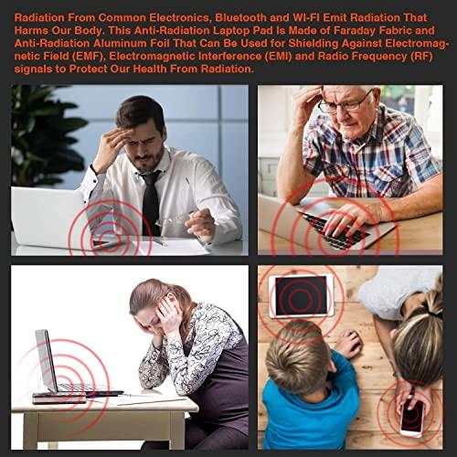 NIULAFR Laptop Protection Shield, Anti Radiation & Heat Shielding Laptop,to Protect The Body from The Impact of EMF, Fits Laptops, Notebooks, Table