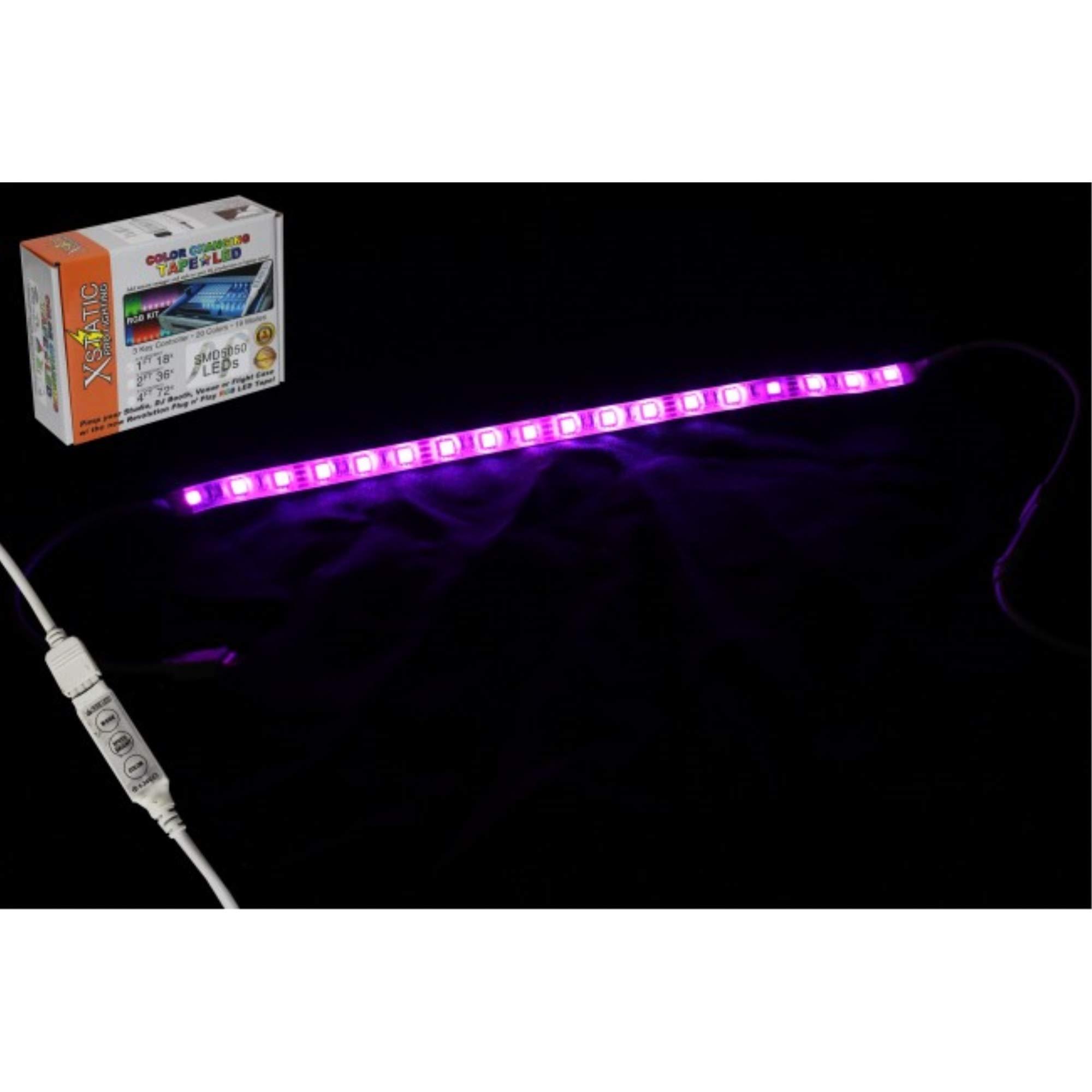 ZOTOYI Xstatic X-S18RGBKIT 12" RGB LED Strip Kit with Remote control & Power Supply