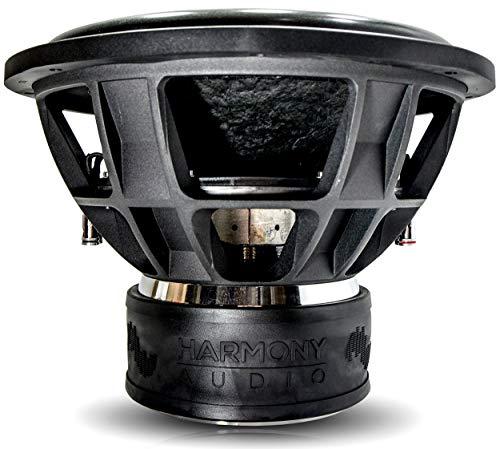 Harmony Audio Harmony Audio HA-ML151 Monolith 15" Car Stereo Competition SPL Sub 3200W Dual 1 Ohm Subwoofer