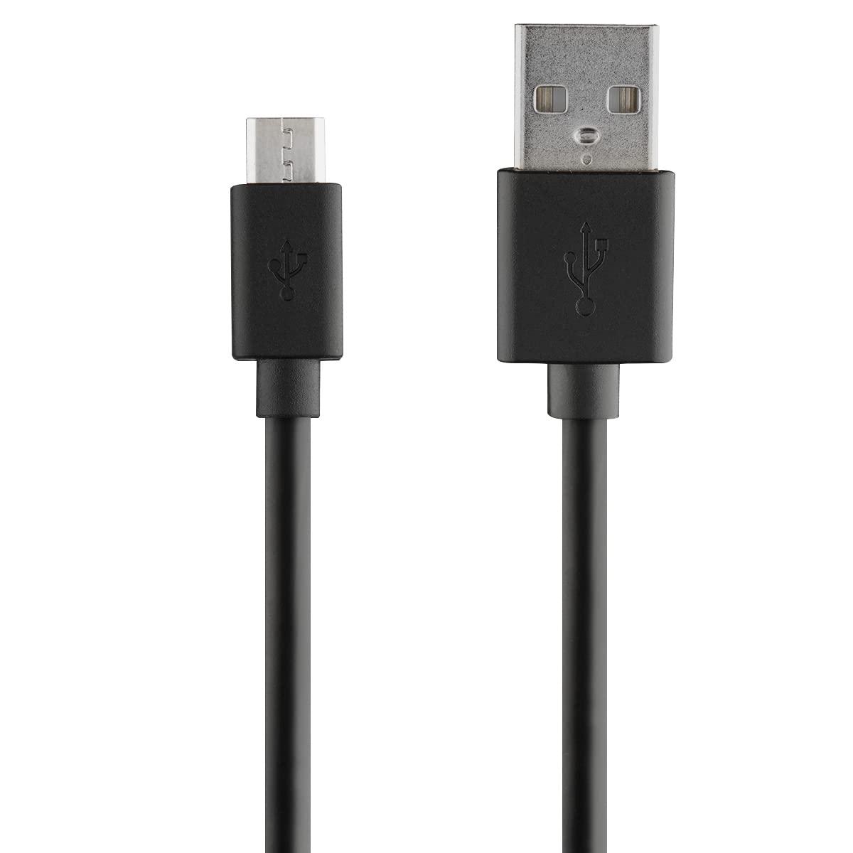 ROVE ROVE RV06101 4ft Micro to USB Cable Charging Cord and Sync Cable for Android Devices Black