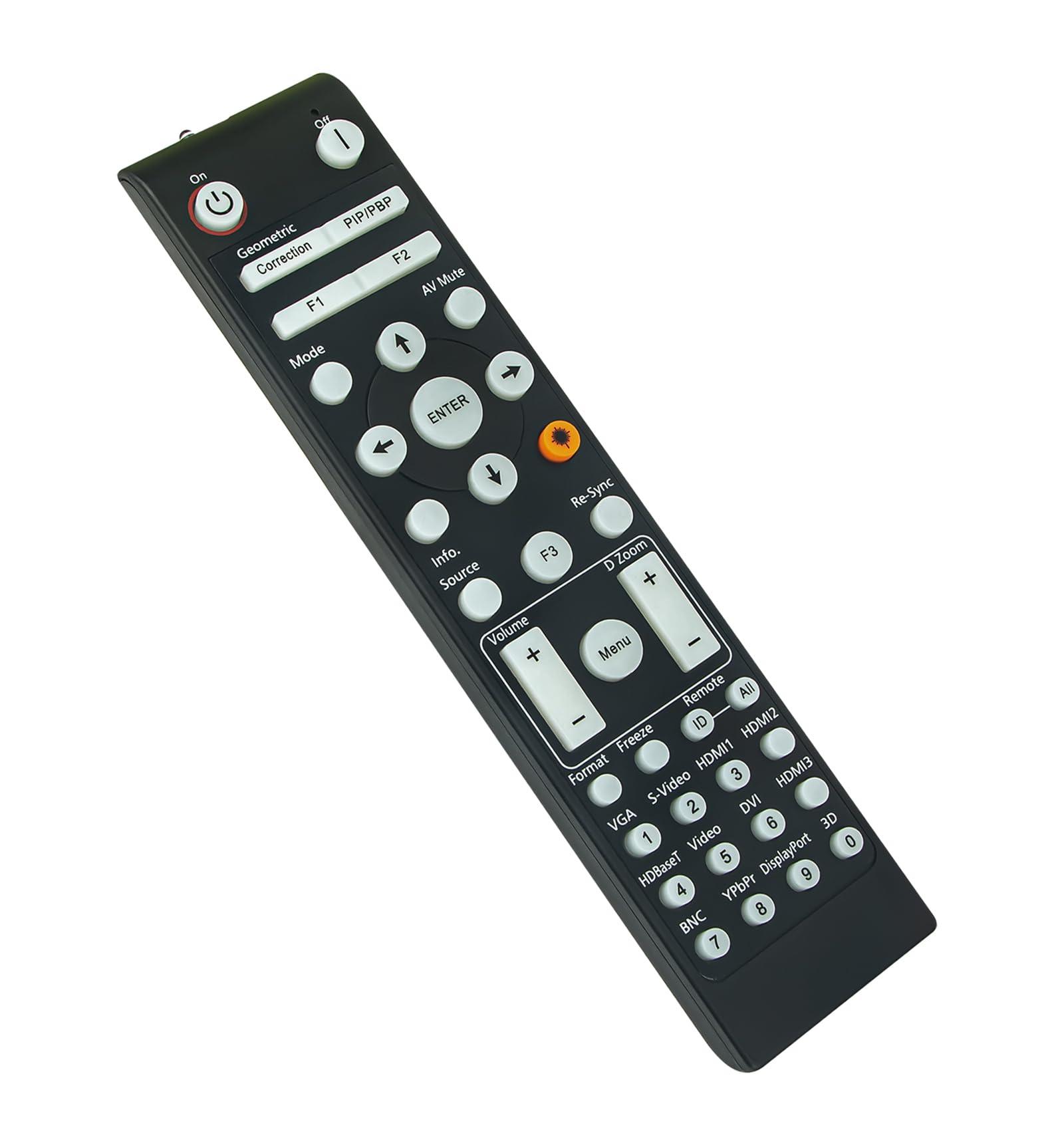 AULCMEET Replace Remote Control Compatible with Optoma Projector ZH506 ZU506T ZU506 ZU610T-B ZU610T-W ZU610T ZH406STX ZH506E ZU506TE ZU506 Zh506 EH515TST EH515ST 4K500 GT1090HDR HZ39HDR ZH406 ZH420UST-B