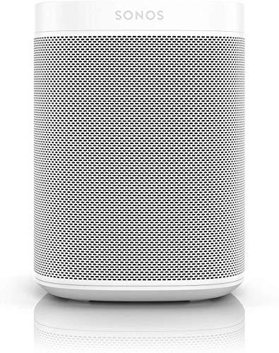 Sonos Sonos One (Gen 2) - Voice Controlled Smart Speaker with Amazon Alexa Built-In - White (Renewed)