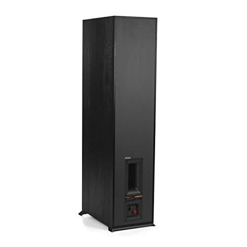 Klipsch Klipsch Reference R-820F Floorstanding Speaker for Home Theater Systems with 8” Dual Woofers, Tower Speakers with Bass-Reflex via Rear-Firing Tractrix Ports in Black