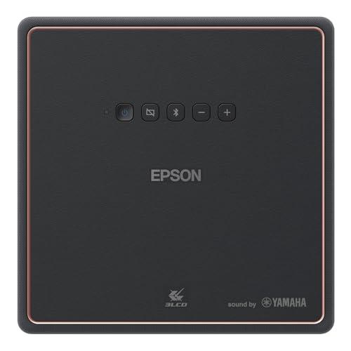Epson Epson EpiqVision Mini EF12 Smart Streaming Laser Projector, HDR, Android TV, Movies, Family Gaming, Portable, sound by Yamaha, 3LCD, Full HD 1080p, 1000 lumens Color & White Brightness Bluetooth Black