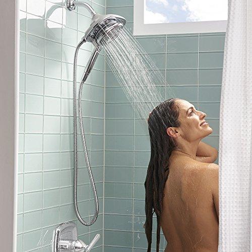American Standard American Standard 9035254.002 Spectra+ Duo 4-Function 2-In-1 Shower Head, 2.5 GPM, Polished Chrome
