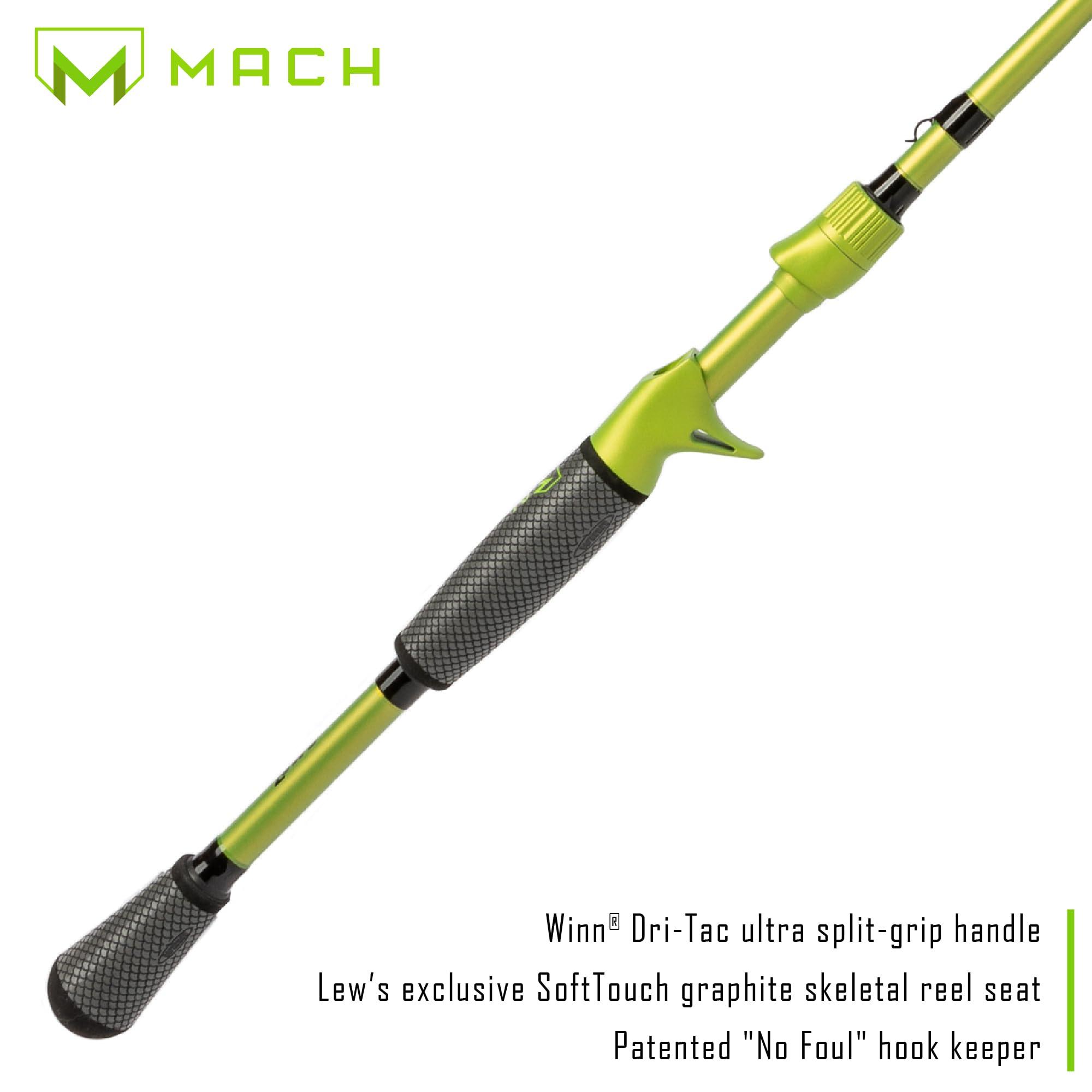 Lew's MACH 2 6'8" Med Moderate Fast Cast Rod