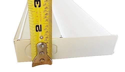 Import Import 18\" Replacement Lens/Cover/Diffuser for Low Profile T5 Series Under Cabinet Fluorescent Fixture. Size: Depth - 2-3/4\" x Height - 1-1/8\" x Length - 18\"