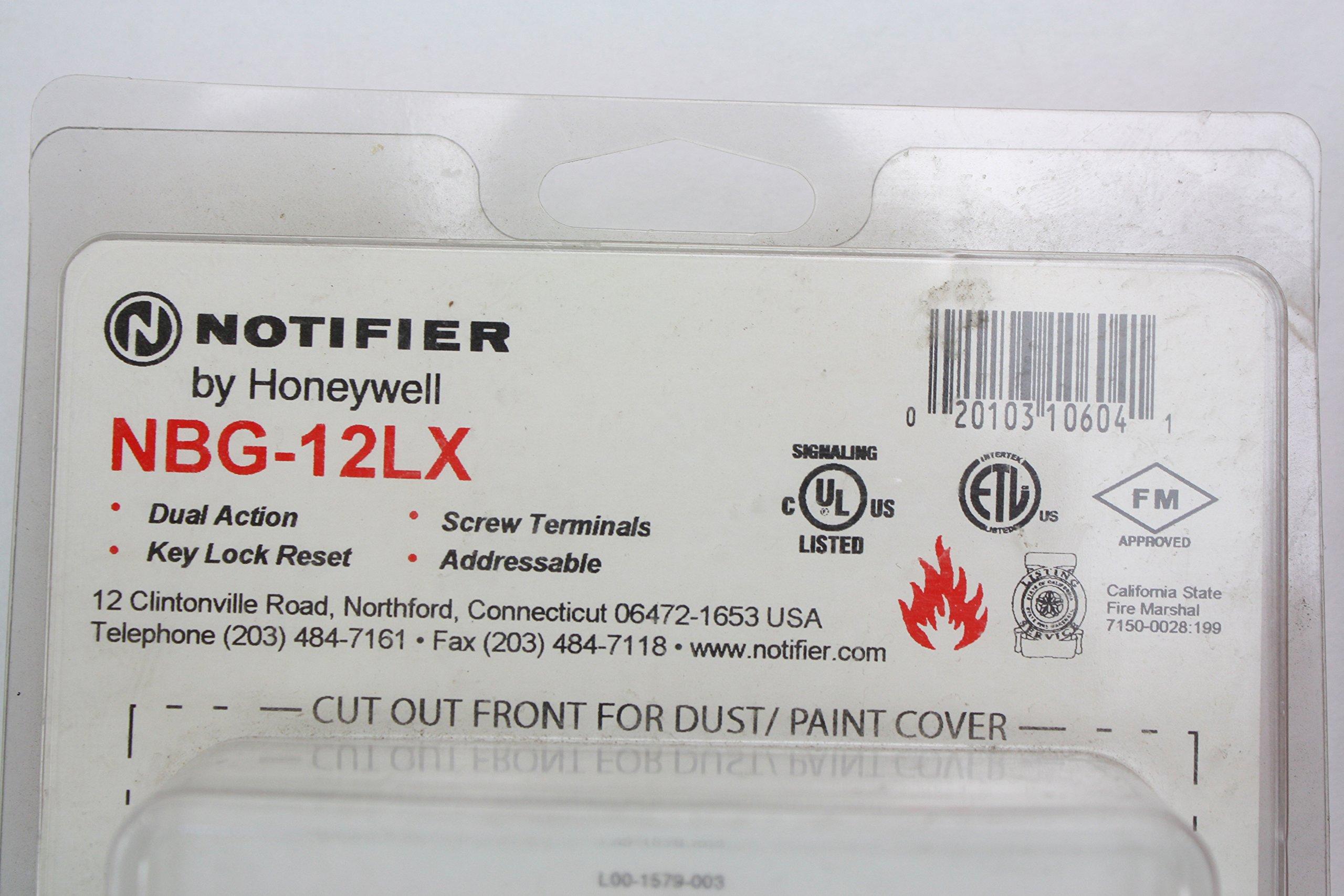 Notifier Notifier Nbg-12Lx Fire Alarm Addressable Pull Station Key Lock