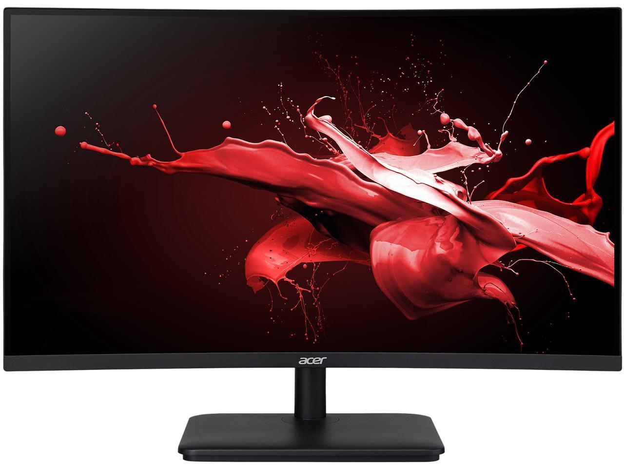 Acer America ED270R 27\" Black 1920 x 1080 Widescreen 16:9 165Hz Refresh Rate AMD FreeSync Pre