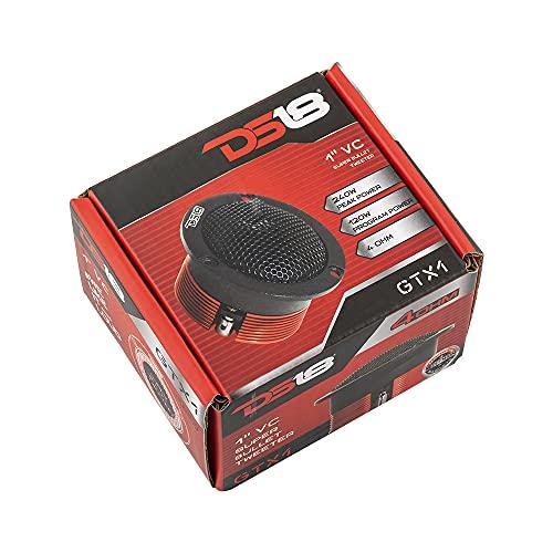 DS18 DS18 GTX1 1" Vc Die Cast Titanium Compression Neodymium Super Bullet Tweeter 240 Watts 4-Ohm-PRO Tweeters are The Best in The Pro Audio and Voceteo Market (Single)