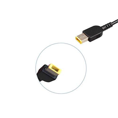 HLTEK Laptop Charger 20V 6.75A 135W Slim AC Adapter for Lenovo Ideapad Z710 Ideapad Y50-70 Thinkpad t440p t450p t460p t530 t540 t540p t560 w510 ADL135NDC3A Power Supply 36200605 45N0361 45N0501