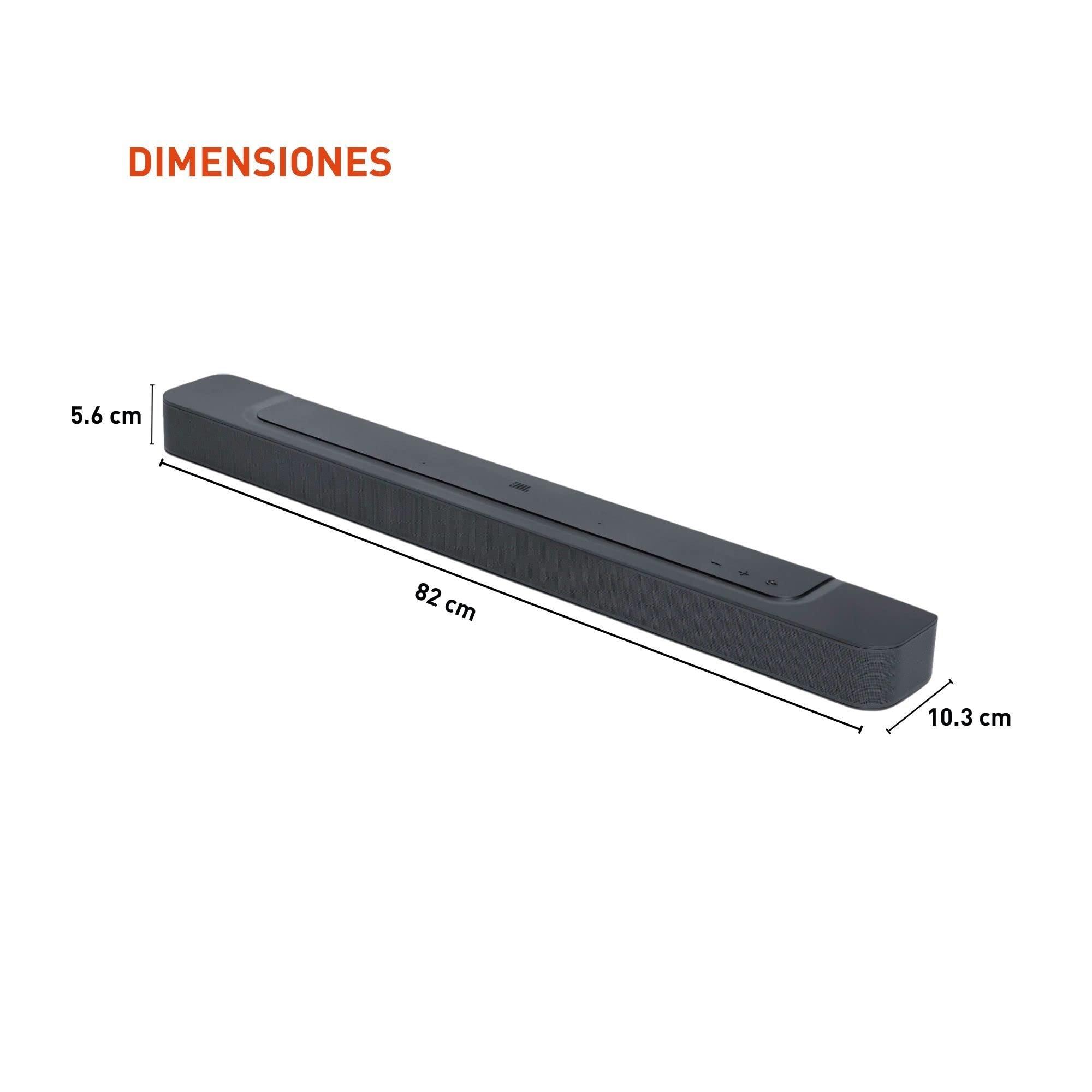 JBL JBL JBLBAR300PROBLKAM-Z 5.0-Ch Compact All-In-One Soundbar - Certified Refurbished