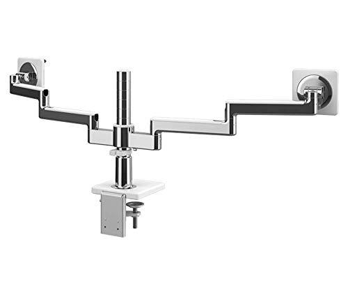 Humanscale Humanscale M/Flex M2.1 Monitor Arms Dual Brackets for 2 Monitors Clamp Mount 30 inch Post