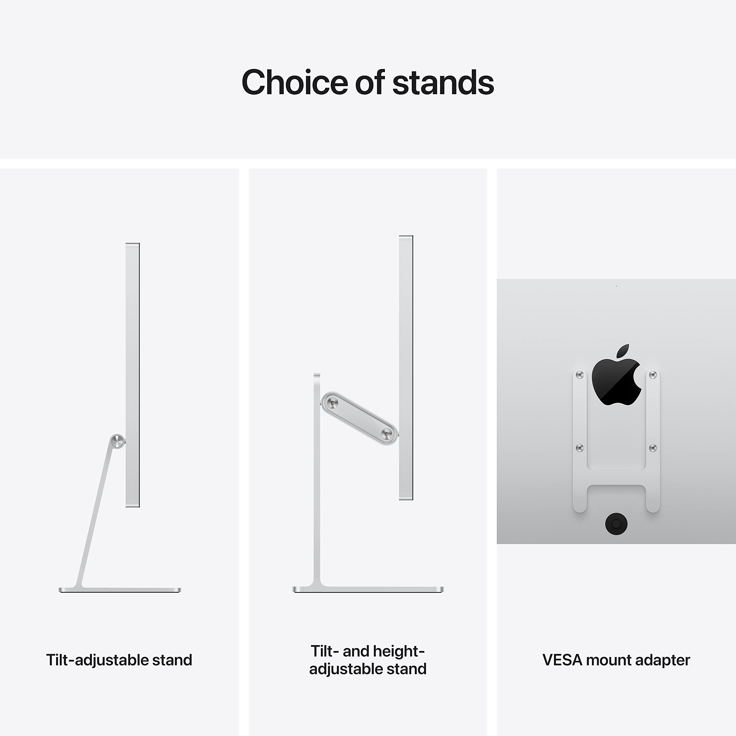 Apple Apple Studio Display - Standard Glass - Tilt-Adjustable Stand