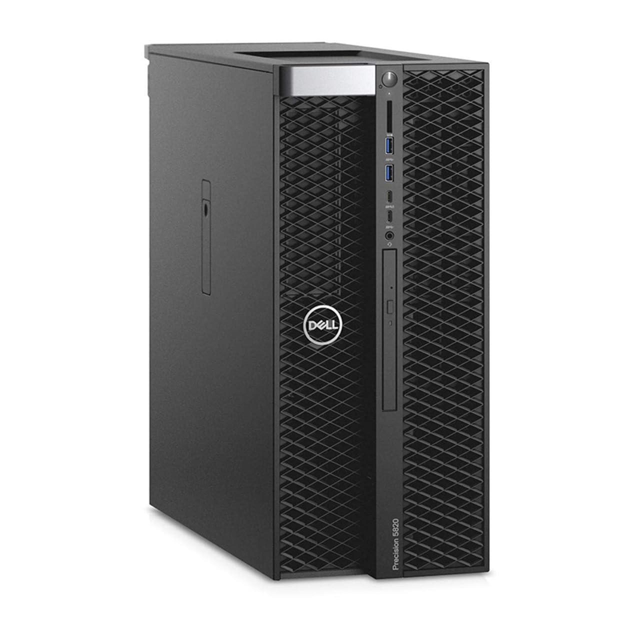 Dell Dell Precision 5820 Tower Workstation - Intel Xeon W-2145 3.7GHz (4.5GHz Turbo) 8 Core Processor, 64GB DDR4 Memory, 500GB SSD, 2TB HDD, Nvidia Quadro P4000, Windows 10 Pro (Renewed)