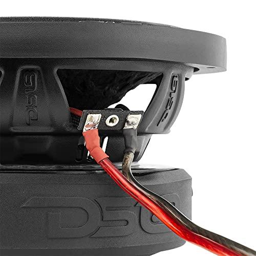 DS18 DS18 Elite-Z ZR6.2D 6.5" Car Subwoofer 600 Watts Max Power Dual Voice Coil 2-Ohm Easy Mounting - High Performance Bass for Your Vehicle Sound System (1 Speaker)