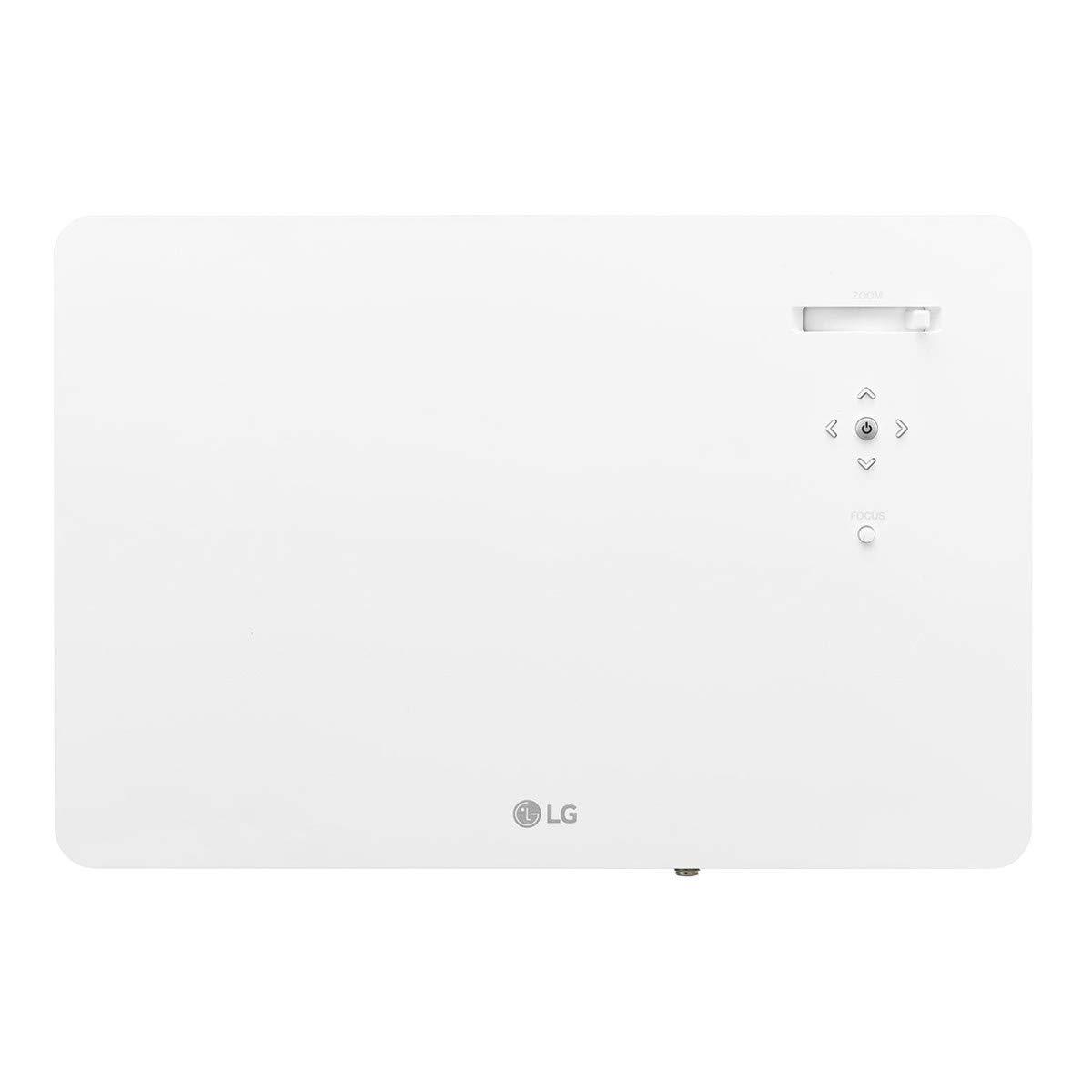 LG LG CineBeam UHD 4K Projector HU70LA - DLP Home Theater Smart Projector with Alexa Built-In, White