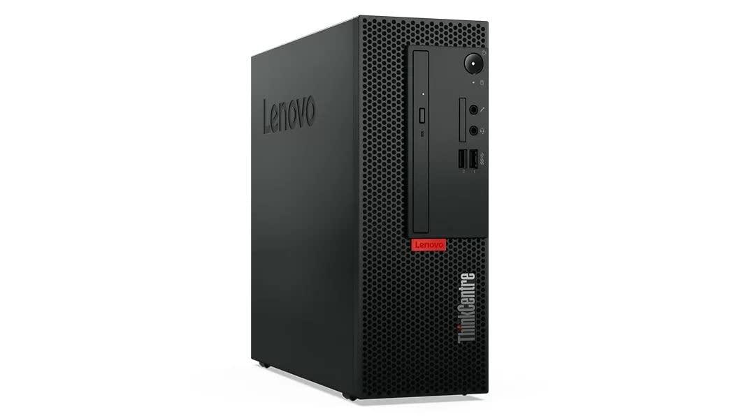 Lenovo Lenovo 2023 ThinkCentre M70c SFF Buisness Desktop Intel 6-Core i5-10400F 8GB DDR4 512GB PCIe SSD 1TB HDD AMD Radeon 520 2GB Graphics GDDR5 HDMI VGA DVD RJ-45 Serial Port Windows 10 Pro w/RE USB Drive