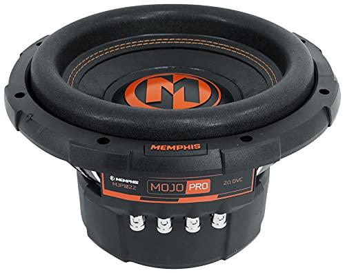 Memphis Audio Memphis Audio MJP1022 10 in 1500 Watt MOJO Pro Car Audio Subwoofer DVC 2 ohm Sub, Black