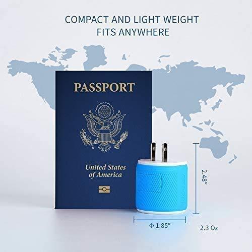 OREI OREI Japan, Philippines Travel Plug Adapter- USA Inputs - Type A (U2U-6), Will work with Cell Phones, Camera, Laptop, Tablets, iPad, iPhone and More